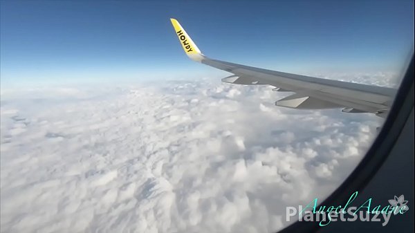 Amateur - Public Airplane Blowjob HD