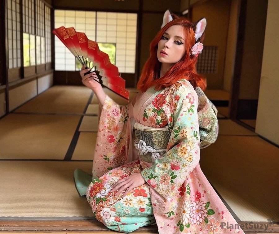 Sweety Fox - Passionate Fucking With Busty Gorgeous Kitsune In Onsen UltraHD/4K