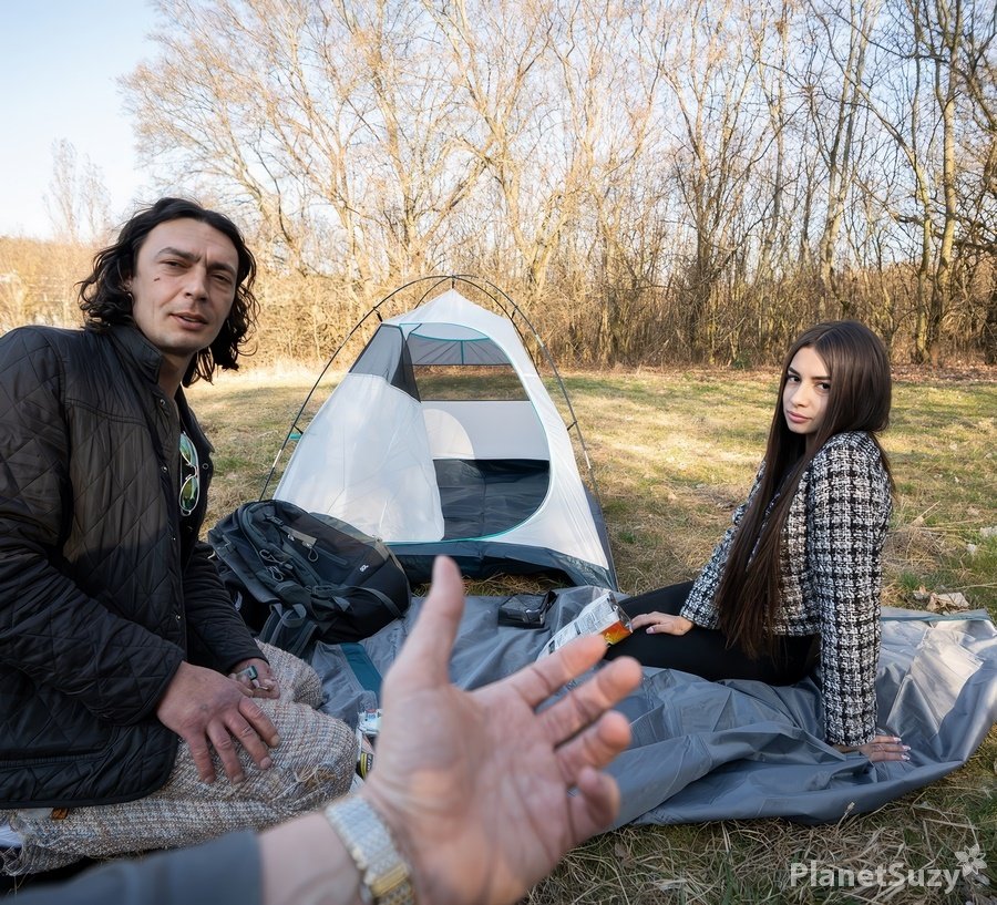 Vanessa Alessia - A Young Brunette Cheated On Her Hippie Boyfriend For Money HD 720p