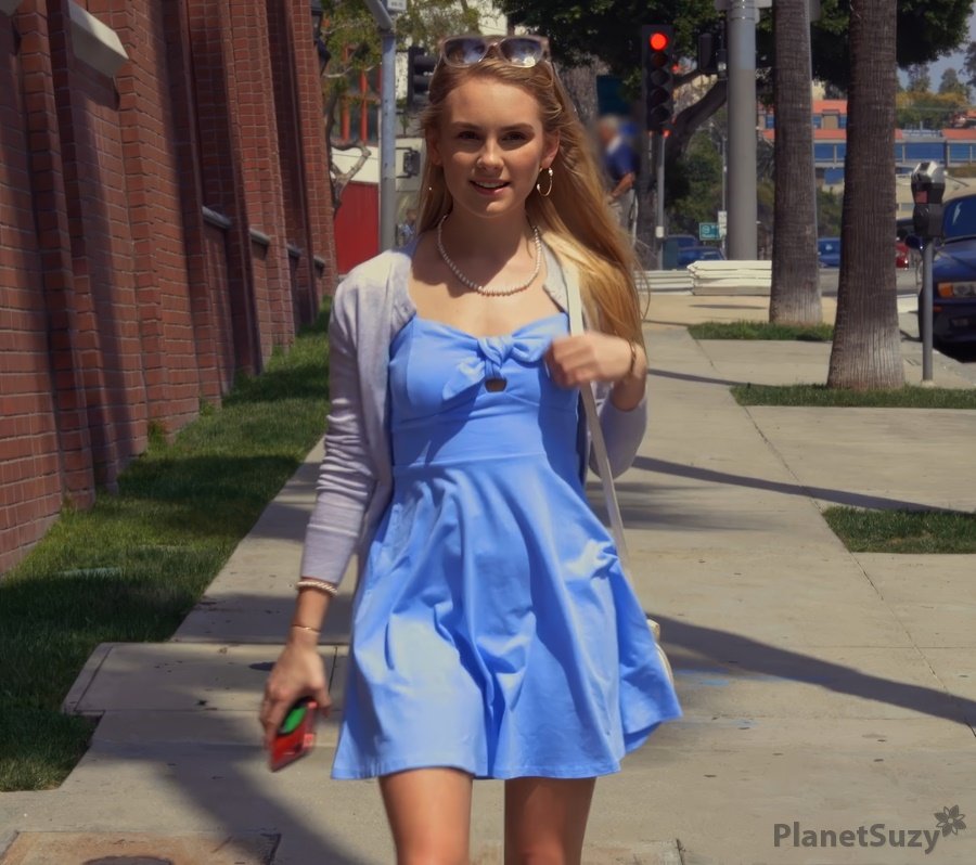 Natalie Knight - A Charming Girl In A Summer Dress Is Rushing To A Date With Her Lover FullHD 1080p