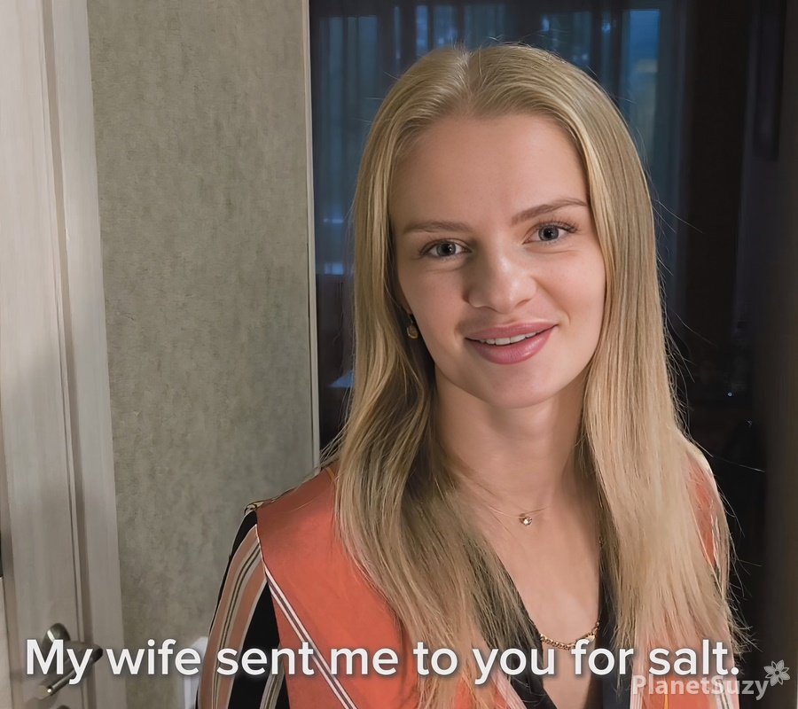 S-Wife Katy - A Man Went To His Neighbor's House For Salt And Sex UltraHD/4K 2160p