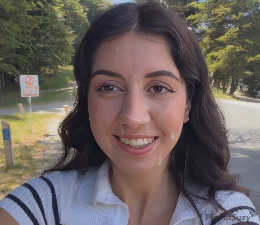 Katty West - Walking With Cum On Face After Sex In The Bushes FullHD 1080p