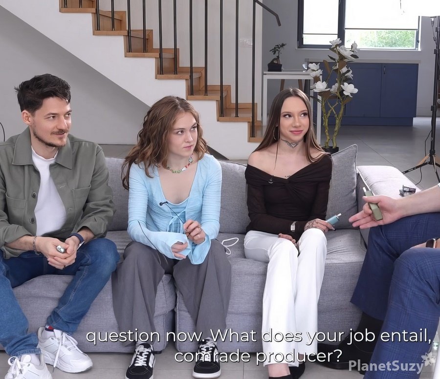 Luna Evans, Kira Stone - Too Cute Teen On Porn Casting FullHD 1080p