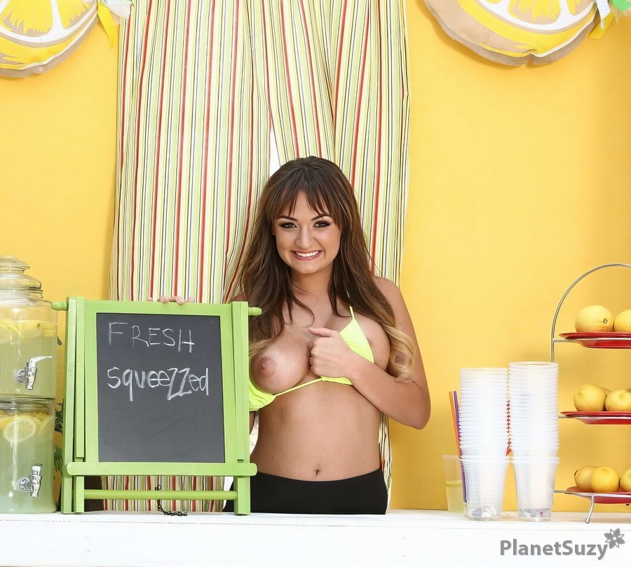 Charlotte Cross - Public Fucking In A Lemonade Stand FullHD 1080p