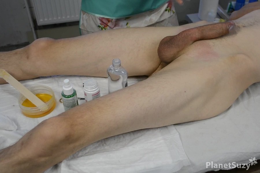Amateur - Man Waxing With Handjob FullHD 1080p