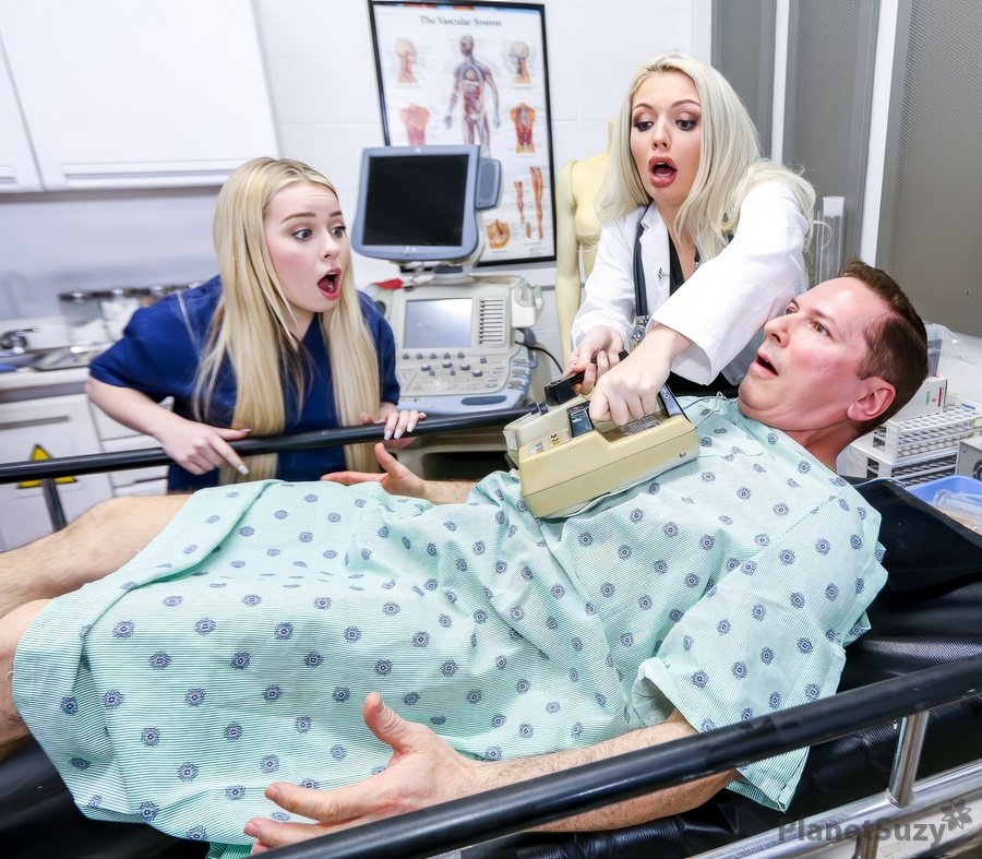 Haley Spades, Missa Mars - Nurse and Female Doctor Fuck With Patient After Medical Mistake FullHD 1080p