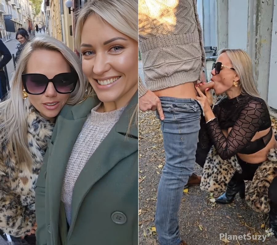 Eva Clement - Real Challenge – Hunting Strangers for Public Blowjob HD 1280p